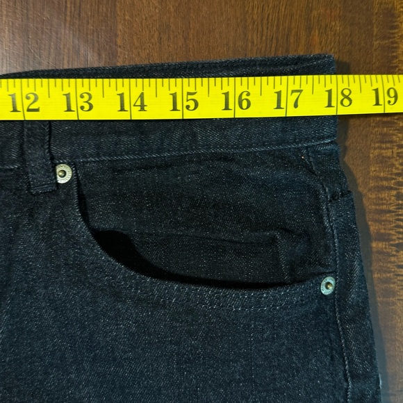 Lauren Jeans Co Ralph Lauren Womens Classic Straight Jeans Size 14 Black Casual - Picture 6 of 8